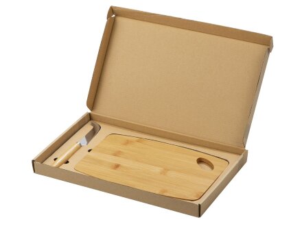 Набор для сыра с ножом и доской из бамбука Набор для сыра с ножом и доской из бамбука