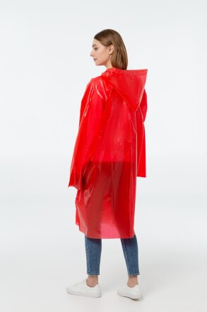 Дождевик-плащ BrightWay, красный Дождевик-плащ BrightWay, красный