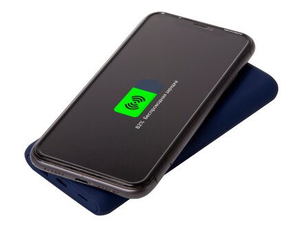 Внешний беспроводной аккумулятор c QC/PD Reload, 10000 mAh, темно-синий Внешний беспроводной аккумулятор c QC/PD Reload, 10000 mAh, темно-синий