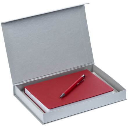 Коробка Silk, серебристая Коробка Silk, серебристая