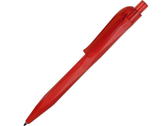 Ручка шариковая Prodir QS 20 PMT, красный с нанесением логотипа