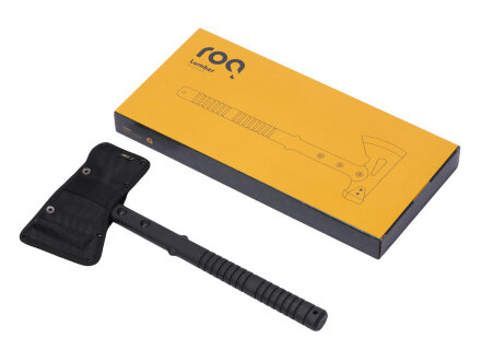 Топор 4-в-1 с огнивом Lumber, черный Топор 4-в-1 с огнивом Lumber, черный