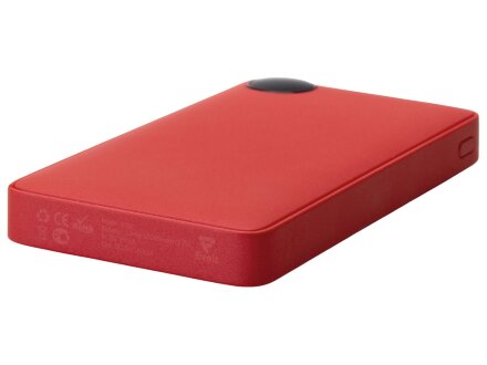 Внешний аккумулятор с дисплеем Mild, 10 000 mAh, красный Внешний аккумулятор с дисплеем Mild, 10 000 mAh, красный