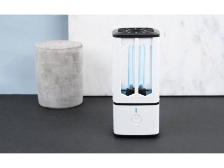 Портативная лампа бактерицидная ультрафиолетовая Rombica Sterilizer B1, белый/черный Портативная лампа бактерицидная ультрафиолетовая Rombica Sterilizer B1, белый/черный