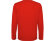 Лонгслив Estoril унисекс, красный