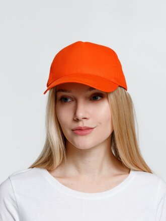 Бейсболка Promo, оранжевая Бейсболка Promo, оранжевая