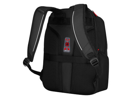Рюкзак WENGER ALTAIR 15.6, черный, переработанный ПЭТ/Полиэстер, 32х21х44 см, 22 л.