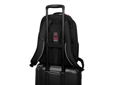 Рюкзак WENGER ALTAIR 15.6, черный, переработанный ПЭТ/Полиэстер, 32х21х44 см, 22 л.