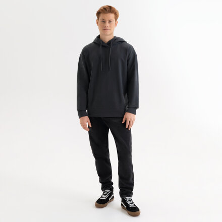 Худи с капюшоном, унисекс ALEX антрацит, размер M Худи с капюшоном, унисекс ALEX антрацит, размер M