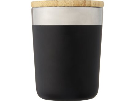 Lagan Кружка с медной вакуумной изоляцией объемом 300 мл и бамбуковой крышкой, черный Lagan Кружка с медной вакуумной изоляцией объемом 300 мл и бамбуковой крышкой, черный