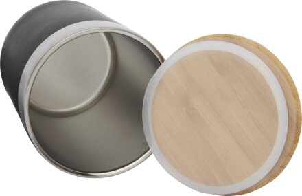 Lagan Кружка с медной вакуумной изоляцией объемом 300 мл и бамбуковой крышкой, черный Lagan Кружка с медной вакуумной изоляцией объемом 300 мл и бамбуковой крышкой, черный