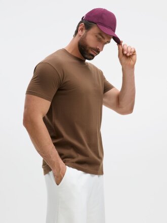 Футболка Imperial 190, коричневая Футболка Imperial 190, коричневая