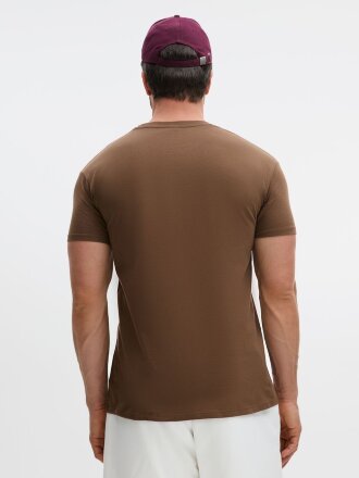 Футболка Imperial 190, коричневая Футболка Imperial 190, коричневая