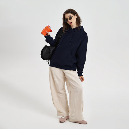 Худи релакс унисекс ADVENTURE, темно-синий, размер XL/2XL