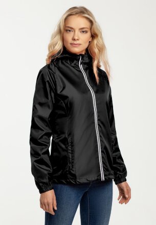 Ветровка женская Fastplant черная Ветровка женская Fastplant черная