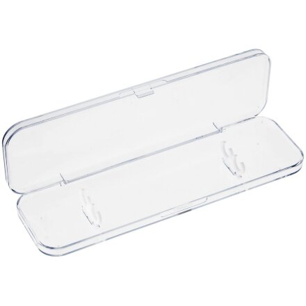 Футляр Serene для 2 ручек, прозрачный Футляр Serene для 2 ручек, прозрачный