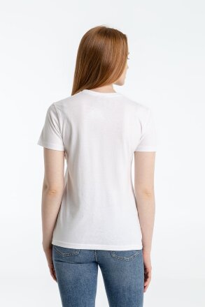 Футболка женская Bear, белая Футболка женская Bear, белая