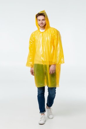 Дождевик-плащ BrightWay, желтый Дождевик-плащ BrightWay, желтый