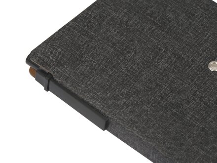 Блокнот А6 Write and stick с ручкой и набором стикеров, черный Блокнот А6 Write and stick с ручкой и набором стикеров, черный