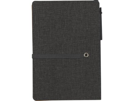 Блокнот А6 Write and stick с ручкой и набором стикеров, черный Блокнот А6 Write and stick с ручкой и набором стикеров, черный