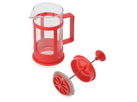 Пластиковый френч-пресс Savor, 350 мл, красный Пластиковый френч-пресс Savor, 350 мл, красный