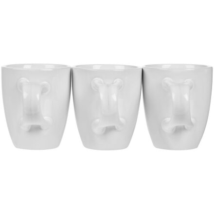 Кофейная кружка Pairy с ложкой, белая с красной Кофейная кружка Pairy с ложкой, белая с красной