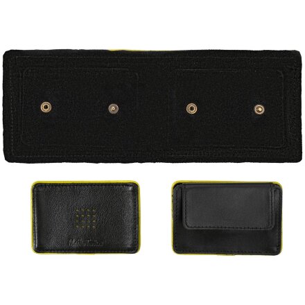 Кошелек Partinico, черный с желтым Кошелек Partinico, черный с желтым
