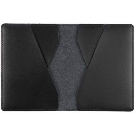 Обложка для паспорта inStream, черная Обложка для паспорта inStream, черная