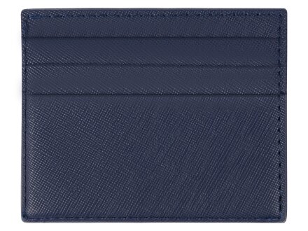 Чехол для карточек и купюр Weekend из ПВХ, темно-синий Чехол для карточек и купюр Weekend из ПВХ, темно-синий