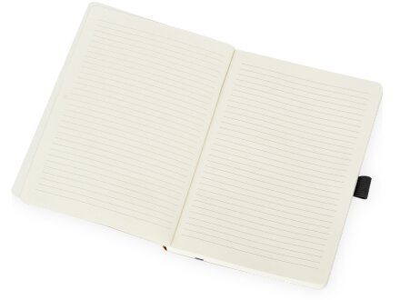 Блокнот Sevilia Soft, гибкая обложка из крафта A5, 80 листов, крафтовый/черный Блокнот Sevilia Soft, гибкая обложка из крафта A5, 80 листов, крафтовый/черный