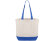 Сумка для шоппинга Cotton из переработанного хлопка 280 г, синий