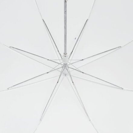 Зонт-трость Promo, белый Зонт-трость Promo, белый