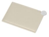 Зеркало в чехле Style, серебристый/бежевый (Р) Зеркало в чехле Style, серебристый/бежевый (Р)