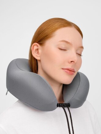 Дорожная подушка Somna, серая Дорожная подушка Somna, серая