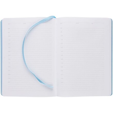 Ежедневник New Factor, недатированный, голубой Ежедневник New Factor, недатированный, голубой