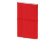 Ежедневник недатированный А5 Valencia, красный