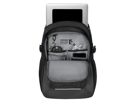 Рюкзак WENGER XE Ryde 16, черный, переработанный ПЭТ/Полиэстер, 33х22х47 см, 26 л.