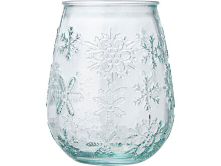 Подставка для чайной свечи Faro из переработанного стекла, прозрачный Подставка для чайной свечи Faro из переработанного стекла, прозрачный