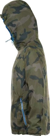 Ветровка Skate, камуфляж с синим Ветровка Skate, камуфляж с синим