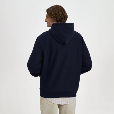 Худи релакс унисекс ADVENTURE, темно-синий, размер 3XL/4XL