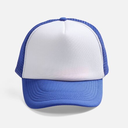 Бейсболка Bubble, синяя с белым Бейсболка Bubble, синяя с белым