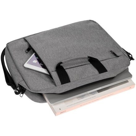 Сумка для ноутбука Burst Oneworld, серая Сумка для ноутбука Burst Oneworld, серая