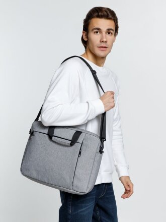 Сумка для ноутбука Burst Oneworld, серая Сумка для ноутбука Burst Oneworld, серая