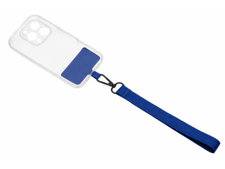 Ремешок на руку для телефона Рист, темно-синий