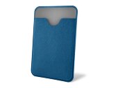 Чехол-картхолдер Favor на клеевой основе на телефон для пластиковых карт и и карт доступа, синий Чехол-картхолдер Favor на клеевой основе на телефон для пластиковых карт и и карт доступа, синий