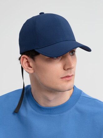 Бейсболка Kosmos, темно-синяя Бейсболка Kosmos, темно-синяя