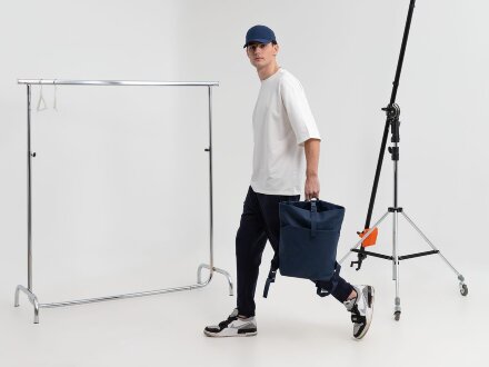 Бейсболка Kosmos, темно-синяя Бейсболка Kosmos, темно-синяя