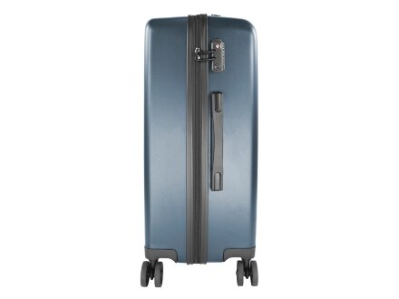 Чемодан BUGATTI Kallisto, синий, АБС-пластик, 44,5х26х63,5 см, 65 л Чемодан BUGATTI Kallisto, синий, АБС-пластик, 44,5х26х63,5 см, 65 л