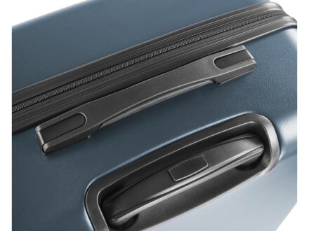 Чемодан BUGATTI Kallisto, синий, АБС-пластик, 44,5х26х63,5 см, 65 л Чемодан BUGATTI Kallisto, синий, АБС-пластик, 44,5х26х63,5 см, 65 л