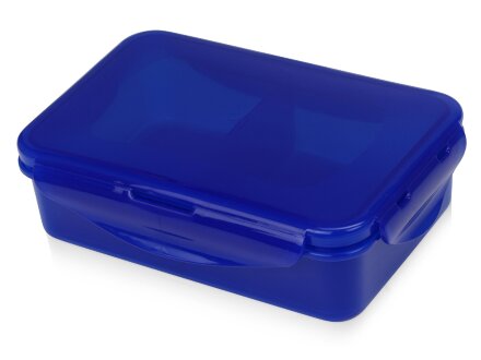 Герметичный ланч-бокс Foody с двумя секциями, 650мл, синий Герметичный ланч-бокс Foody с двумя секциями, 650мл, синий